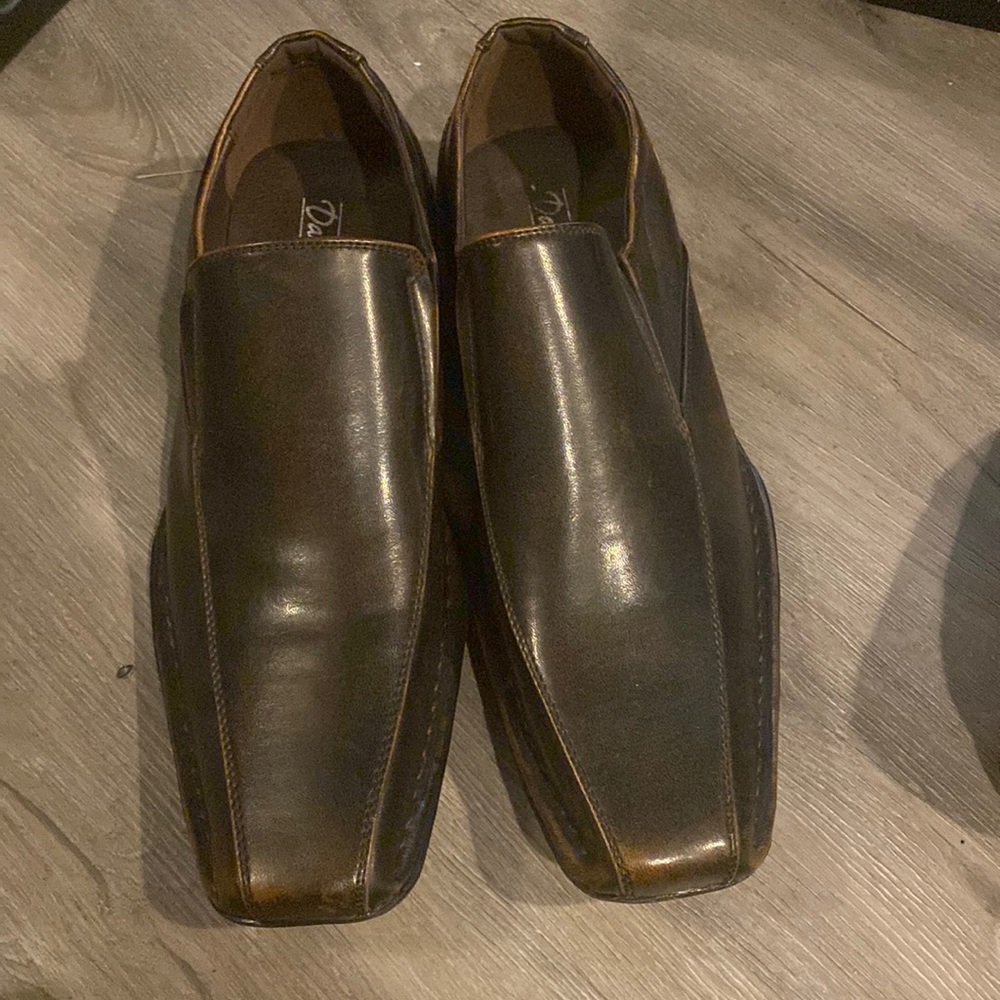 Brown David Stone Dress Shoes